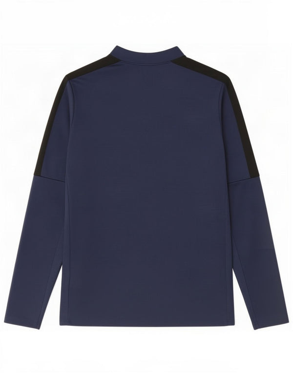 Top della tuta pullover Nike da ragazzo Dri Fit 6-7 anni Large Blu Navy