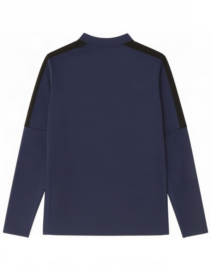 Top della tuta pullover Nike da ragazzo Dri Fit 6-7 anni Large Blu Navy