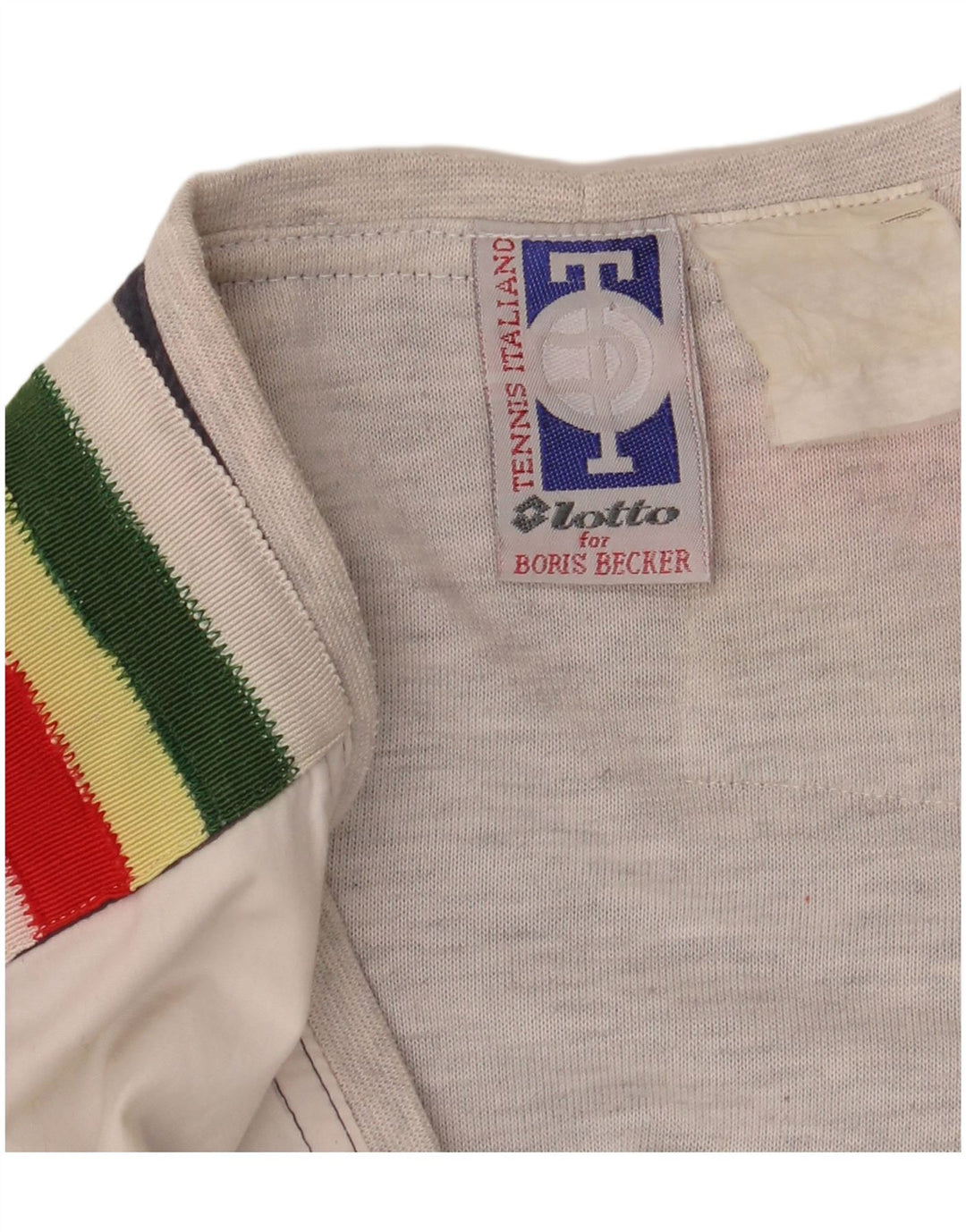 Giacca sportiva senza maniche grafica da uomo Lotto Large White Colourblock