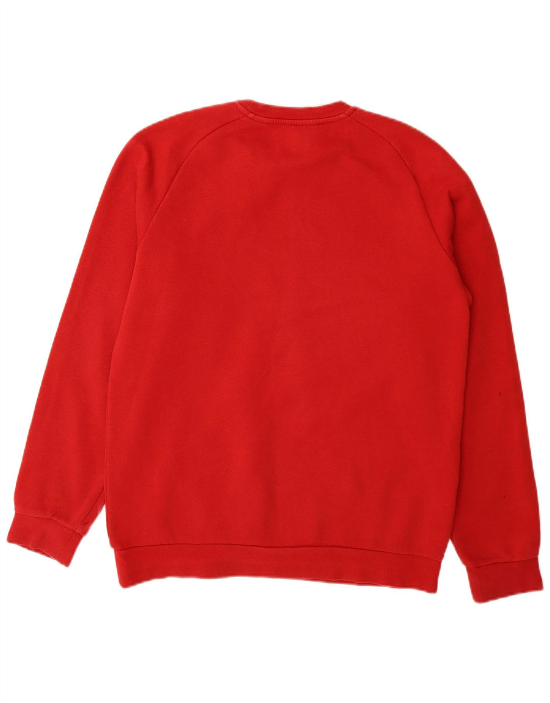 Felpa ADIDAS Maglione Bambino 15-16 Anni Cotone Rosso