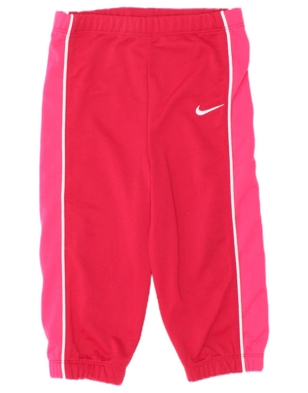Pantaloni da tuta da jogging per bambina Nike 18-24 mesi Colore rosa a blocchi