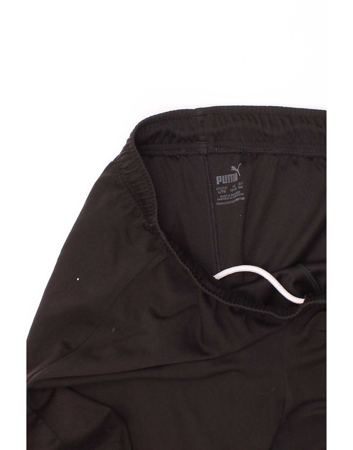 Pantaloncini sportivi Puma da ragazzo 13-14 anni in poliestere nero