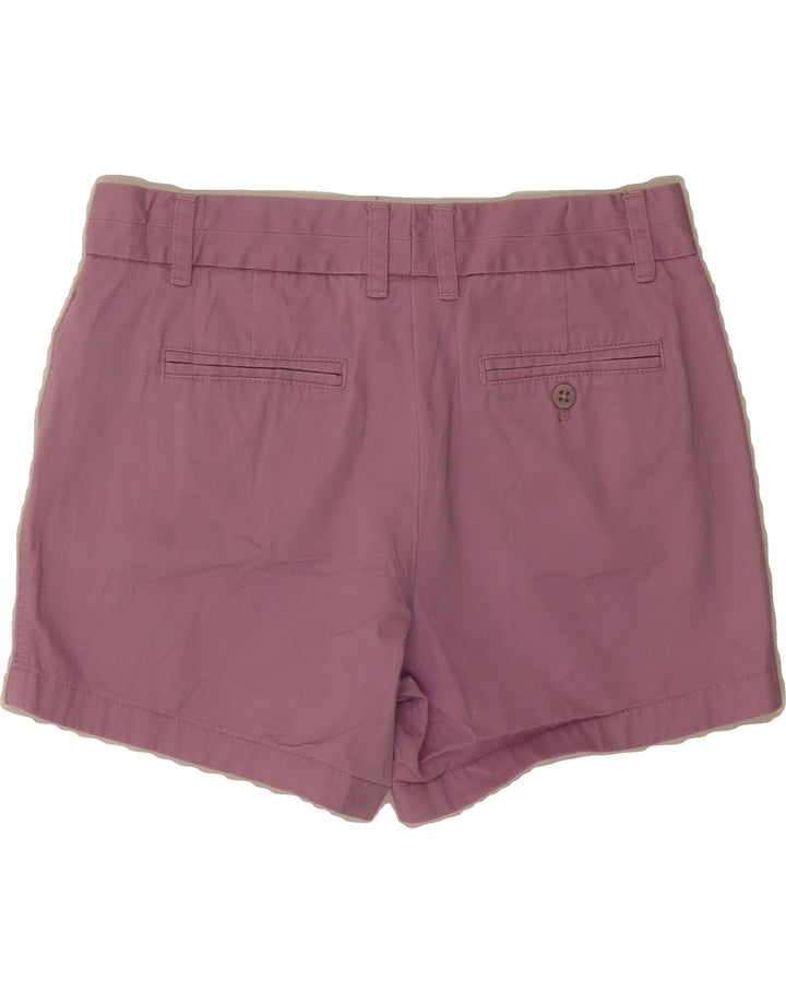 J. CREW Womens Chino Shorts US 8 Medium W32  Purple Cotton Vintage J. Crew and Second-Hand J. Crew from Messina Hembry 