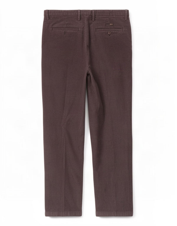 Pantaloni chino dritti da uomo Marlboro Classics W36 L34 cotone grigio