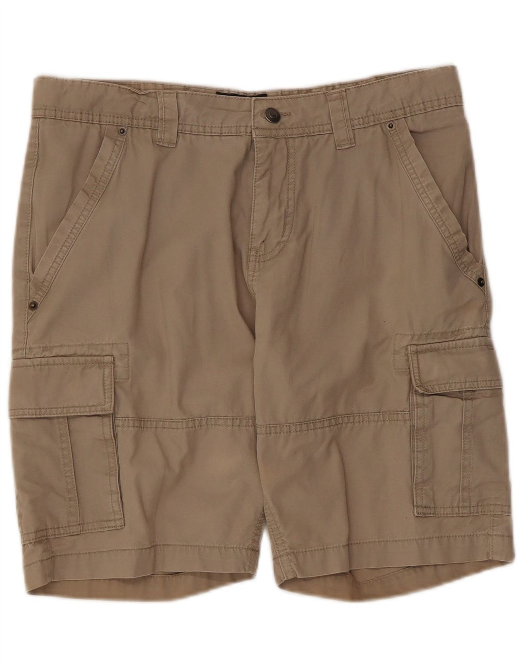 Pantaloncini cargo vestibilità regolare da uomo di Dack IT 48 medio W32 cotone beige