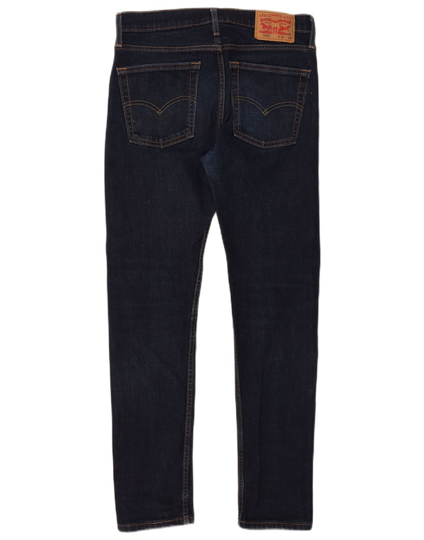 Jeans skinny da uomo Levi's W31 L29 cotone blu navy