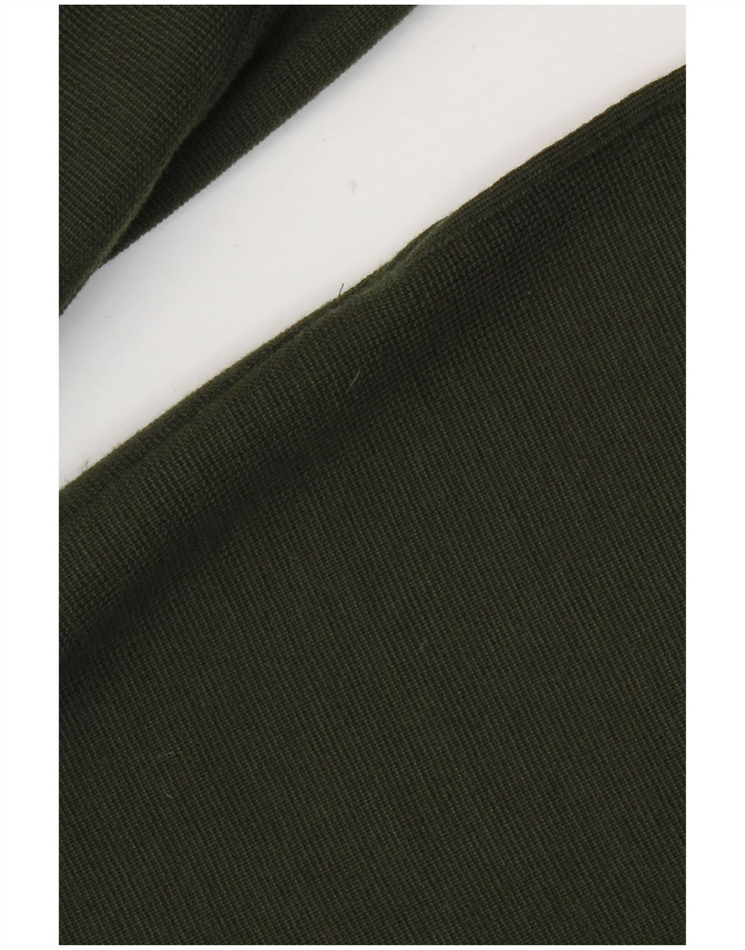 Maglione cardigan da donna Luisa Spagnoli UK 14 Lana vergine kaki medio