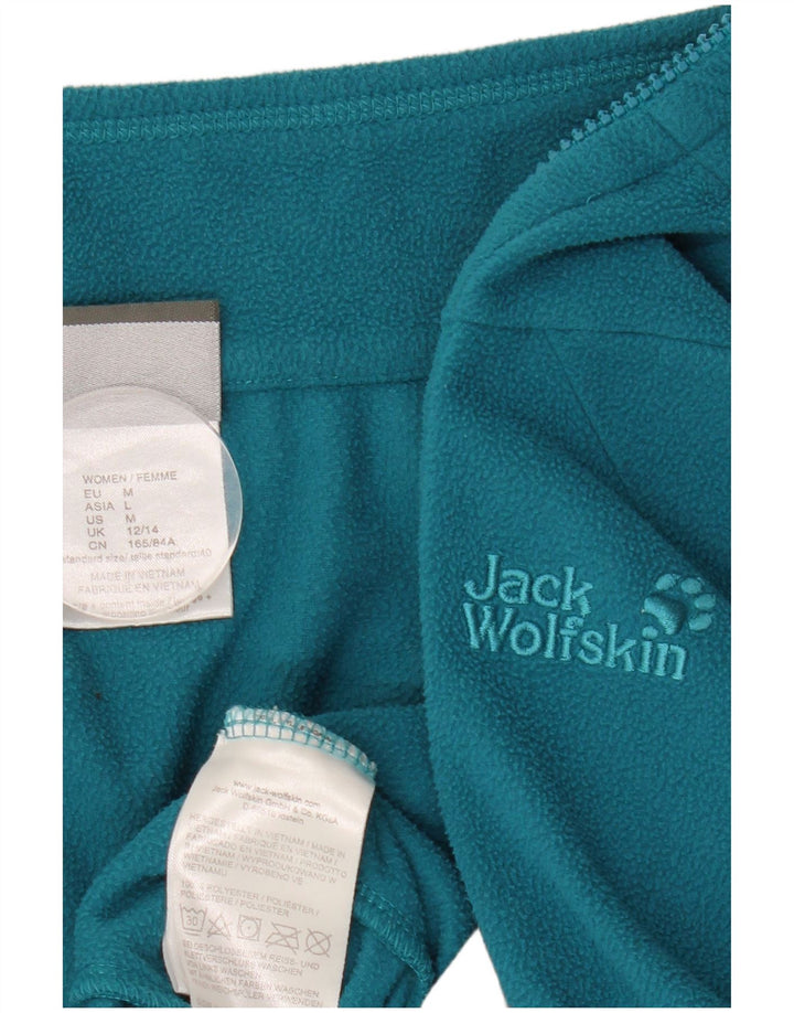 Giacca in pile da donna JACK WOLFSKIN UK 12/14 Poliestere blu medio