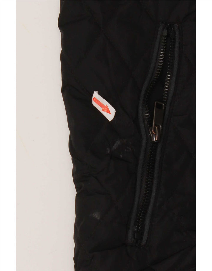 Gilet trapuntato da uomo Zara UK 42 XL nero