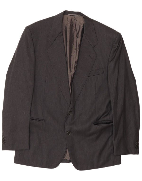 Giacca Blazer da Uomo a 2 Bottoni Gianfranco Ferre IT 50 Large in Lana Grigia