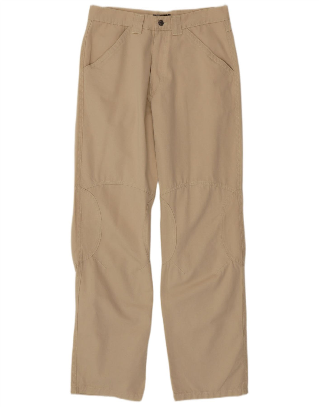 Pantaloni chino dritti da uomo Tom Tompson medi W32 L33 in cotone beige