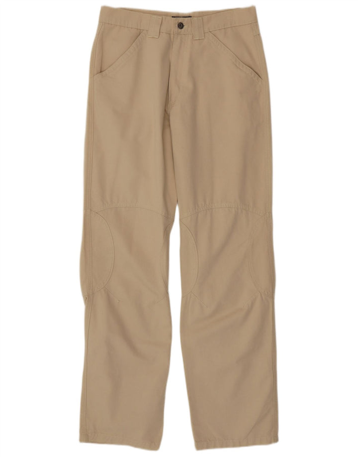 Pantaloni chino dritti da uomo Tom Tompson medi W32 L33 in cotone beige