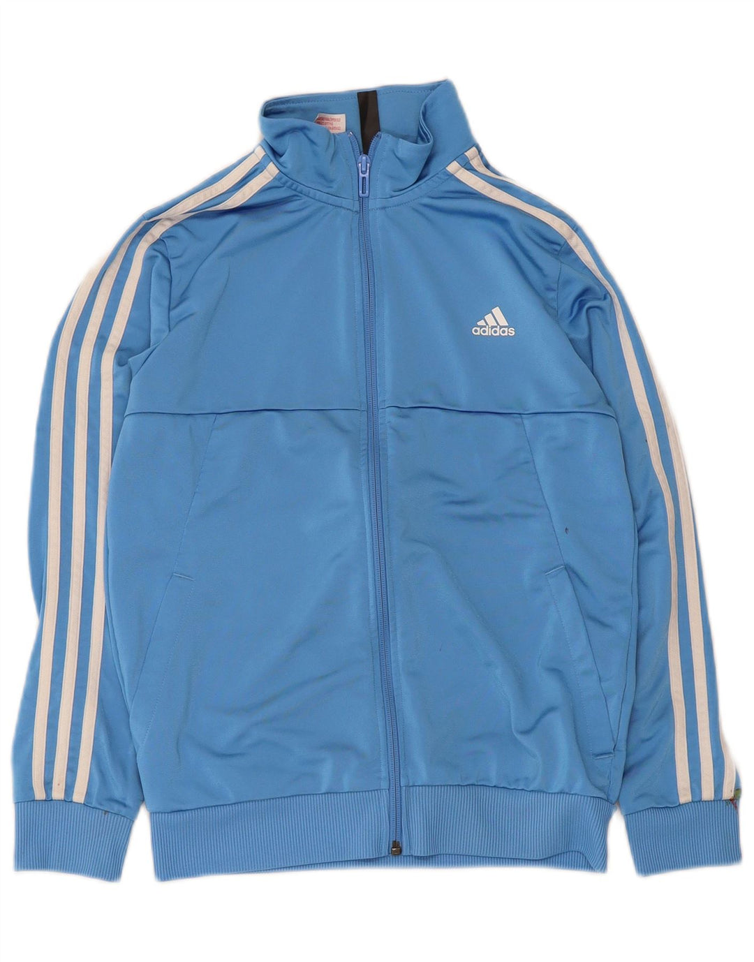 Giacca da tuta Adidas Aeroready da ragazzo 12-13 anni in poliestere blu