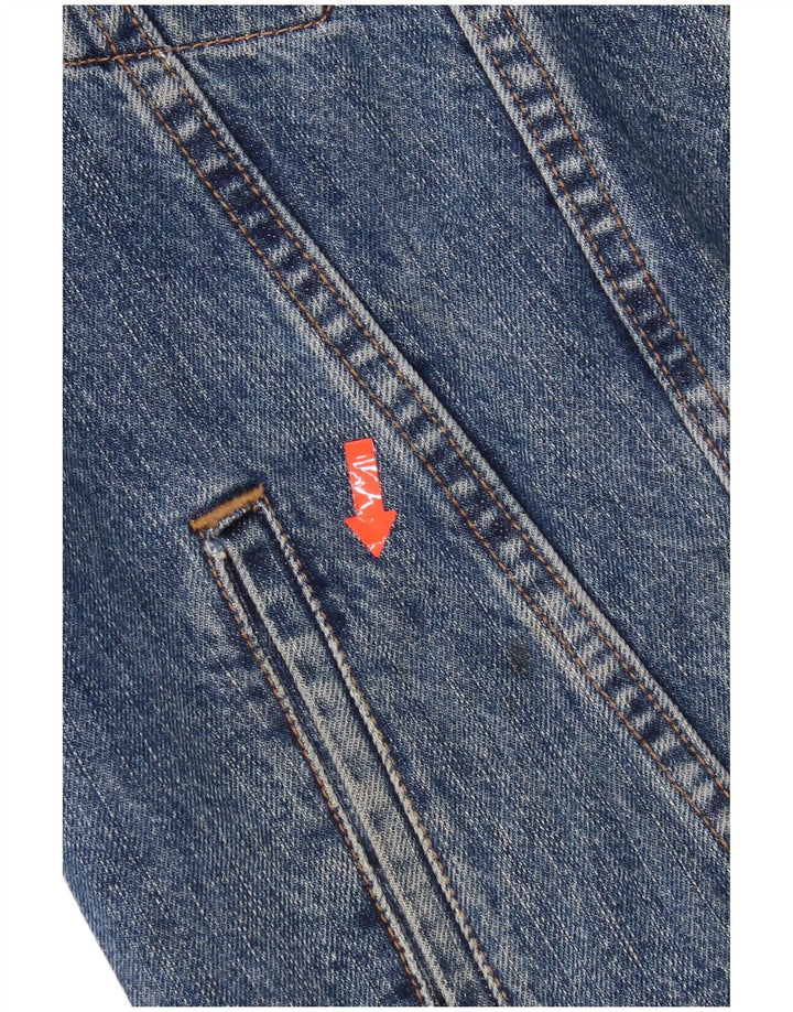 Giacca di jeans da uomo Carrera UK 40 grande cotone blu