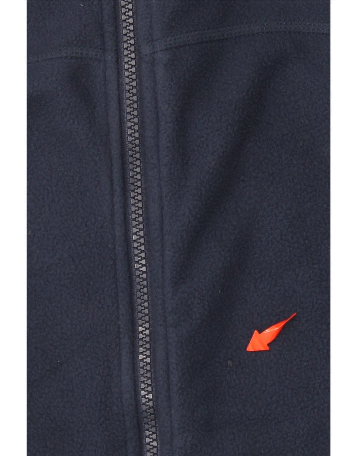 Giacca in pile da uomo THE NORTH FACE UK 38 Poliestere blu navy medio