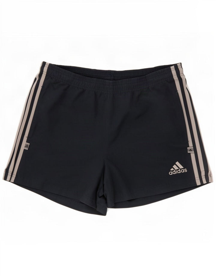 Pantaloncini sportivi Adidas da uomo medi blu navy policloruro