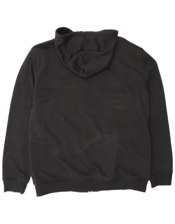 Felpa con cappuccio e zip da uomo K-Way 2XL poliestere nero