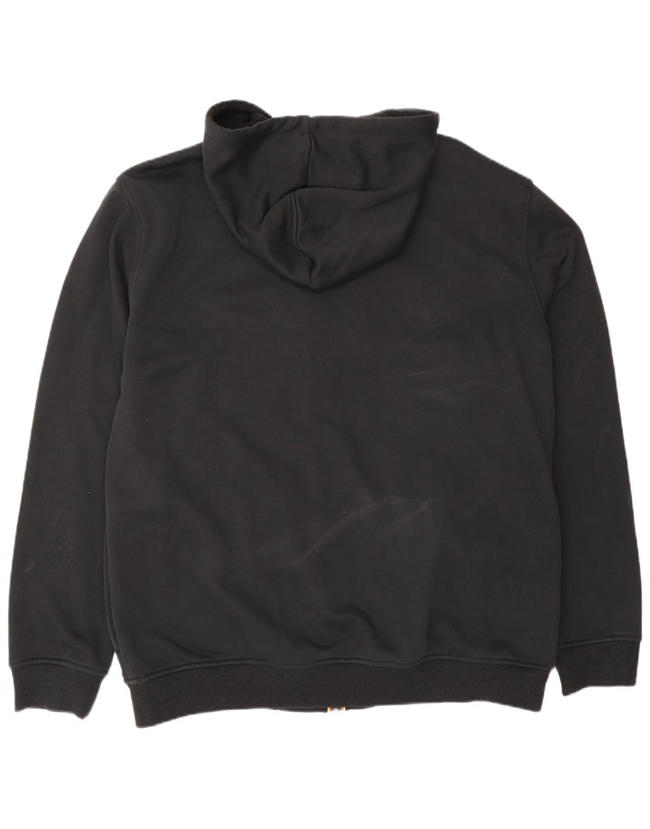 Felpa con cappuccio e zip da uomo K-Way 2XL poliestere nero