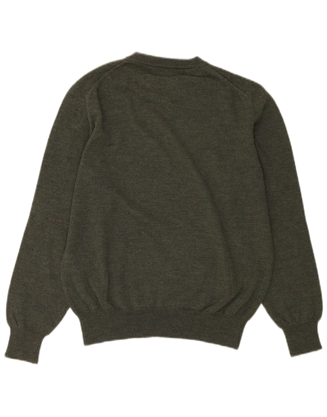 Maglione Trussardi Uomo Girocollo Piccolo Verde Lana Vergine