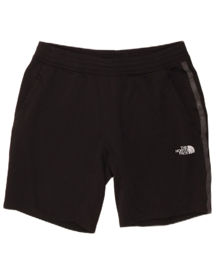 Pantaloncini sportivi grafici da uomo The North Face grandi in poliestere nero