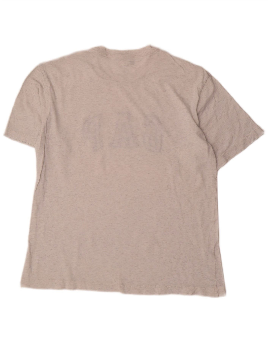 Gap T-shirt grafica da uomo in cotone mélange grigio medio