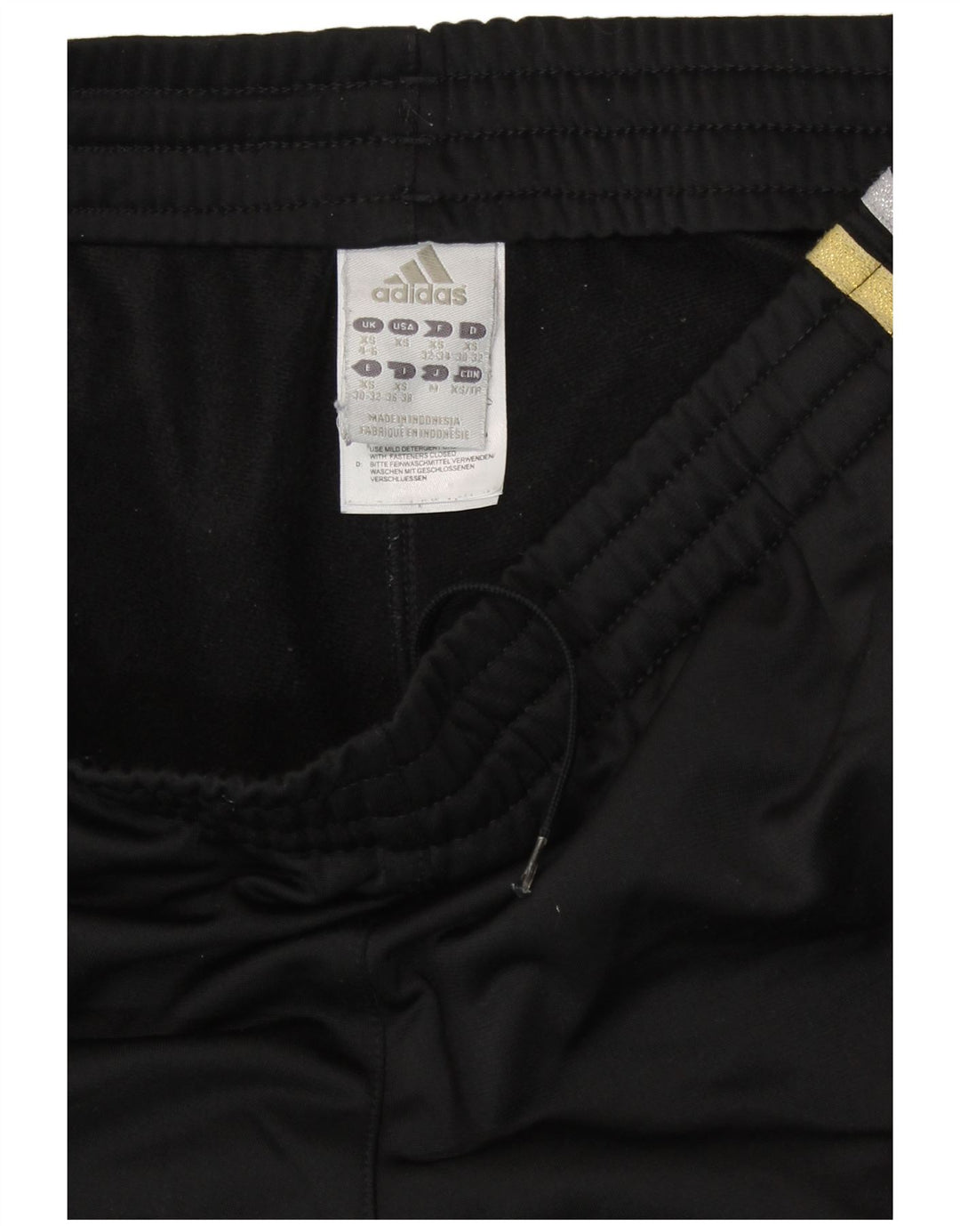 Pantaloni da tuta da donna ADIDAS Joggers UK 4/6 XS Poliestere nero
