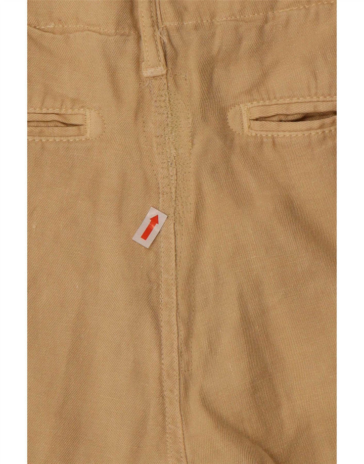 Pantaloncini chino da uomo Marlboro Classics W32 cotone beige medio
