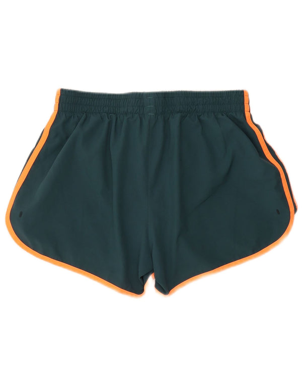Pantaloncini sportivi Adidas Aeroready da donna UK 14 Large Verde Poliestere