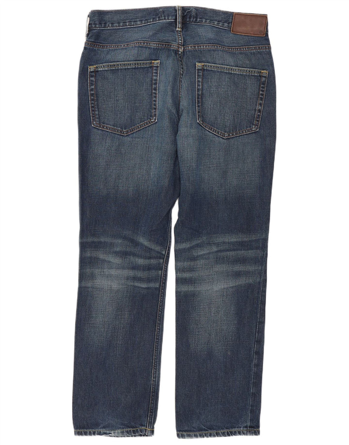 Jeans dritti da uomo French Connection W32 L30 cotone blu