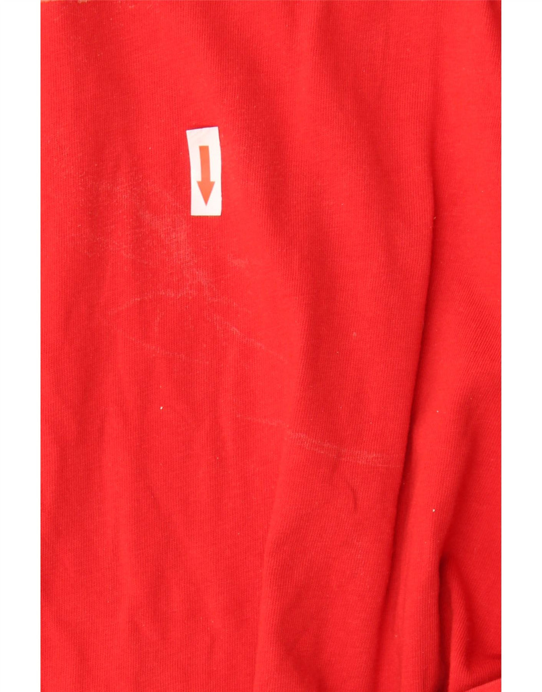 T-shirt Adidas da uomo Top Small rossa in cotone