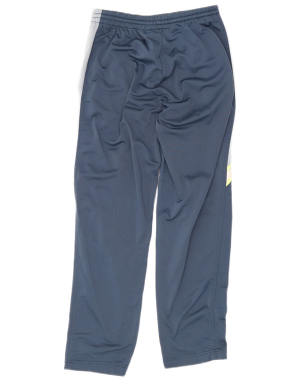 Pantaloni da tuta da uomo Diadora Large in poliestere color block blu navy