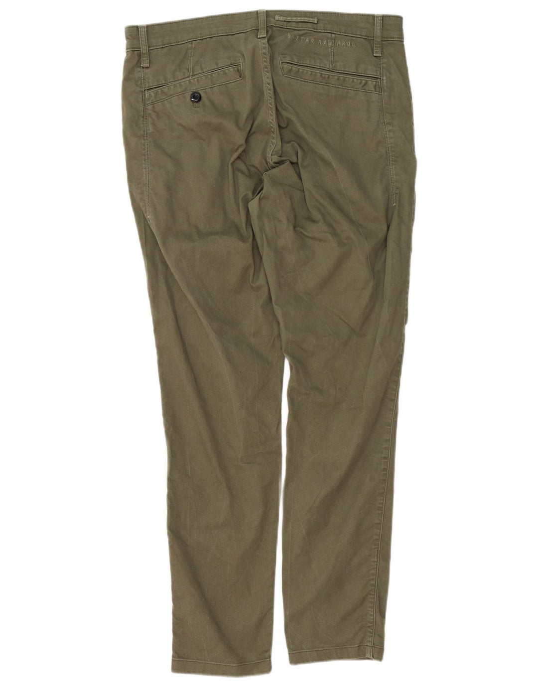 Pantaloni chino slim fit da uomo G-STAR W34 L30 cotone kaki