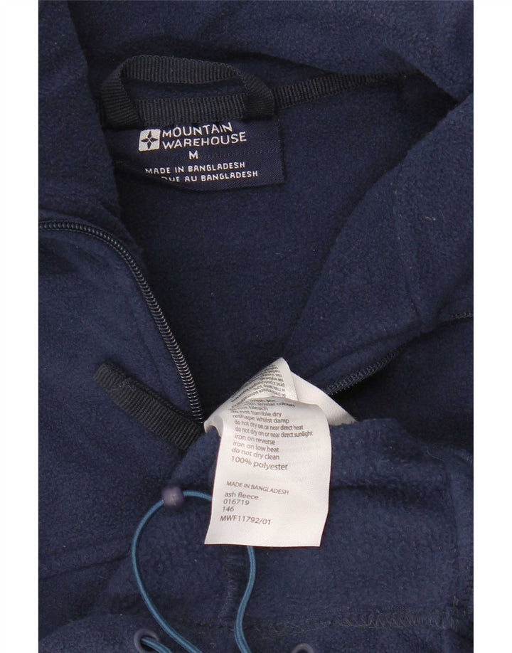 Giacca in pile da uomo Mountain Warehouse UK 38 Medium Navy Blue Poliestere