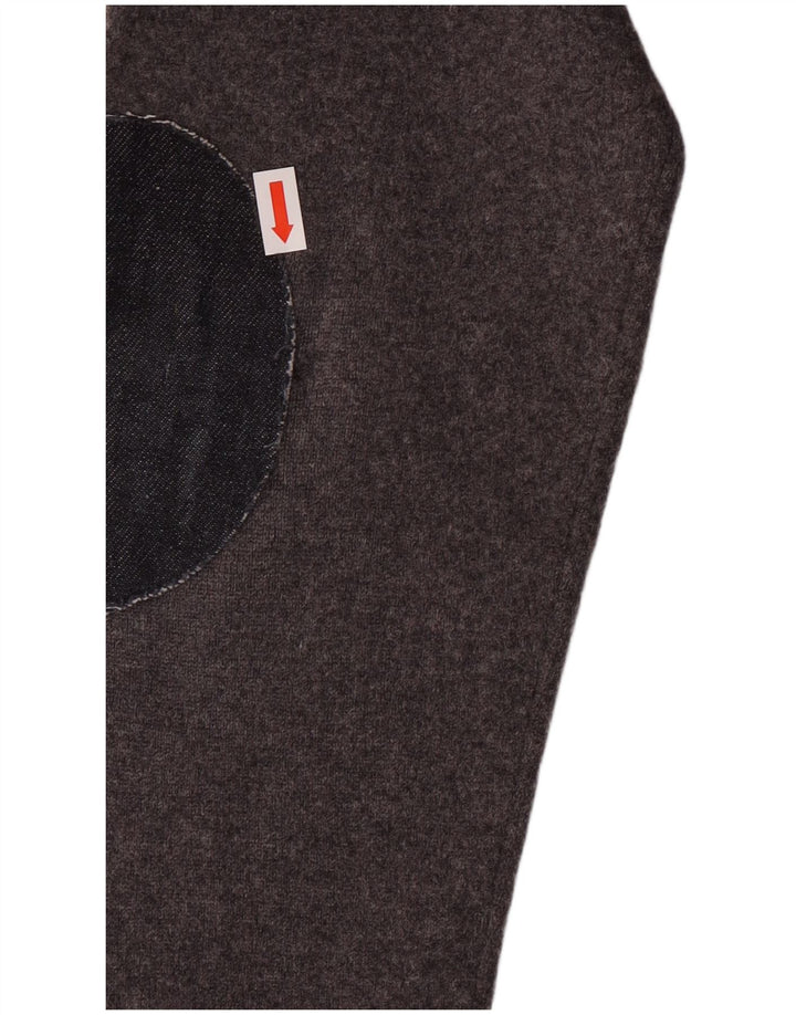 Maglione cardigan da bambino GANT 13-14 anni XL Lana d'agnello grigia