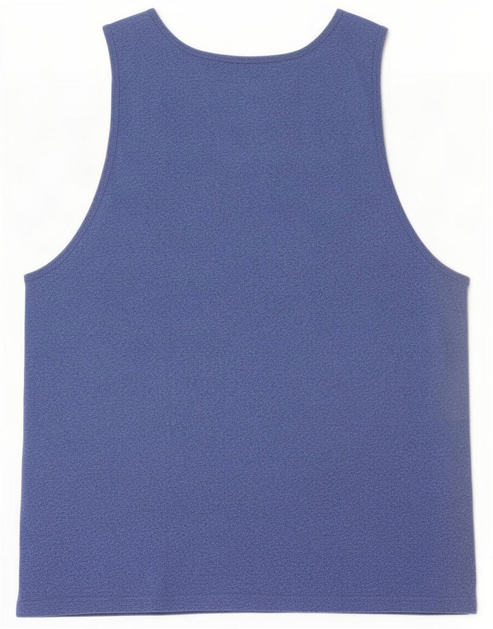 Levi's Gilet grafico da uomo, grande, in cotone screziato blu navy