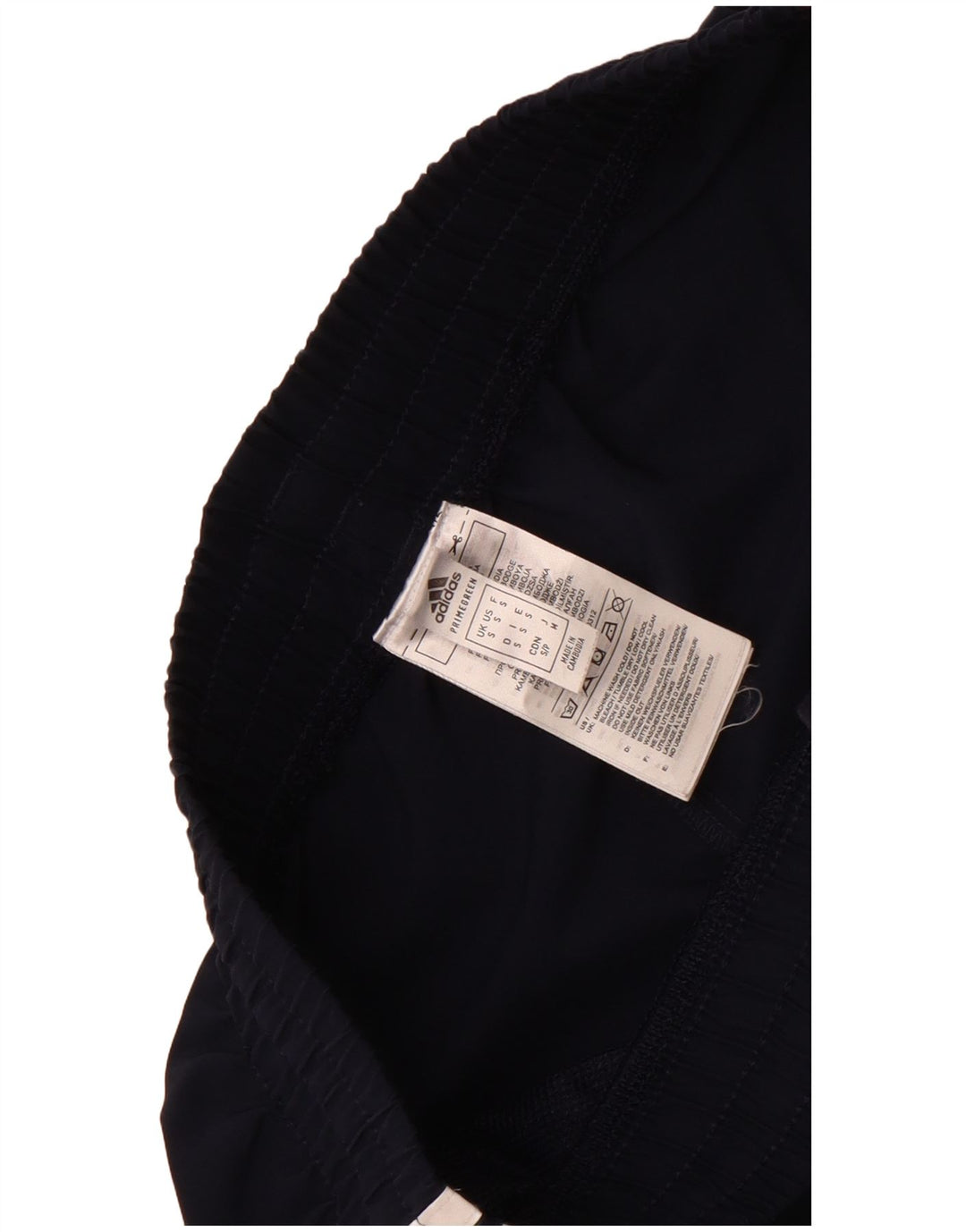 Pantaloncini sportivi Adidas Primegreen da uomo piccoli in poliestere blu navy