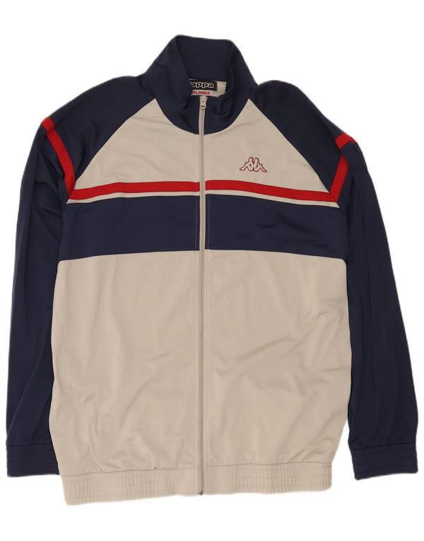 Giacca da tuta da uomo Regular Fit Kappa 3XL Grigio Colourblock Sports