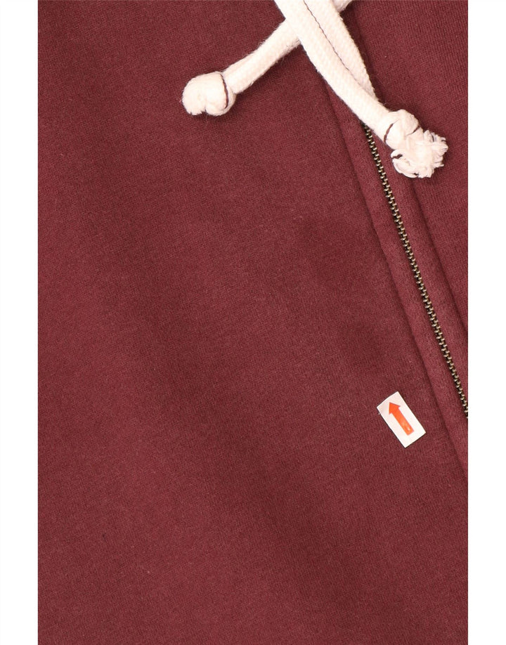 ANIMAL Felpa con cappuccio e zip grafica da uomo 2XL in cotone marrone