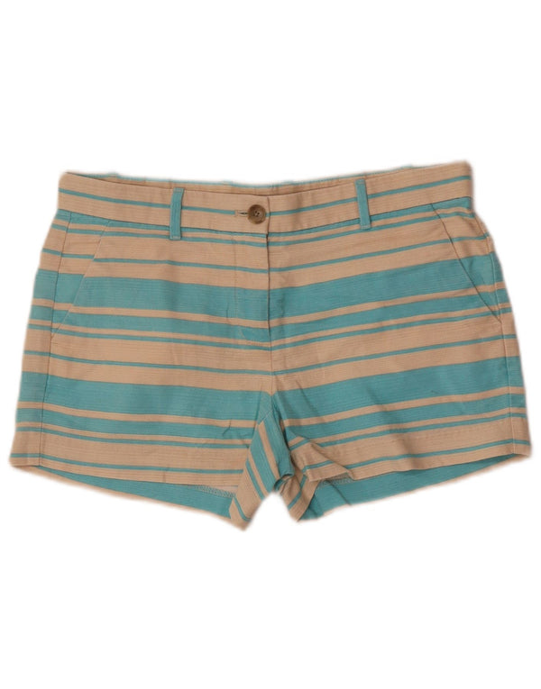 Pantaloncini chino da donna Gap UK 4 XS W28 Cotone a righe beige