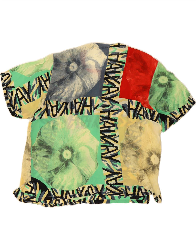 CARTOON Womens Graphic T-Shirt Top UK 11 Medium Multicoloured Floral Vintage Cartoon and Second-Hand Cartoon from Messina Hembry 