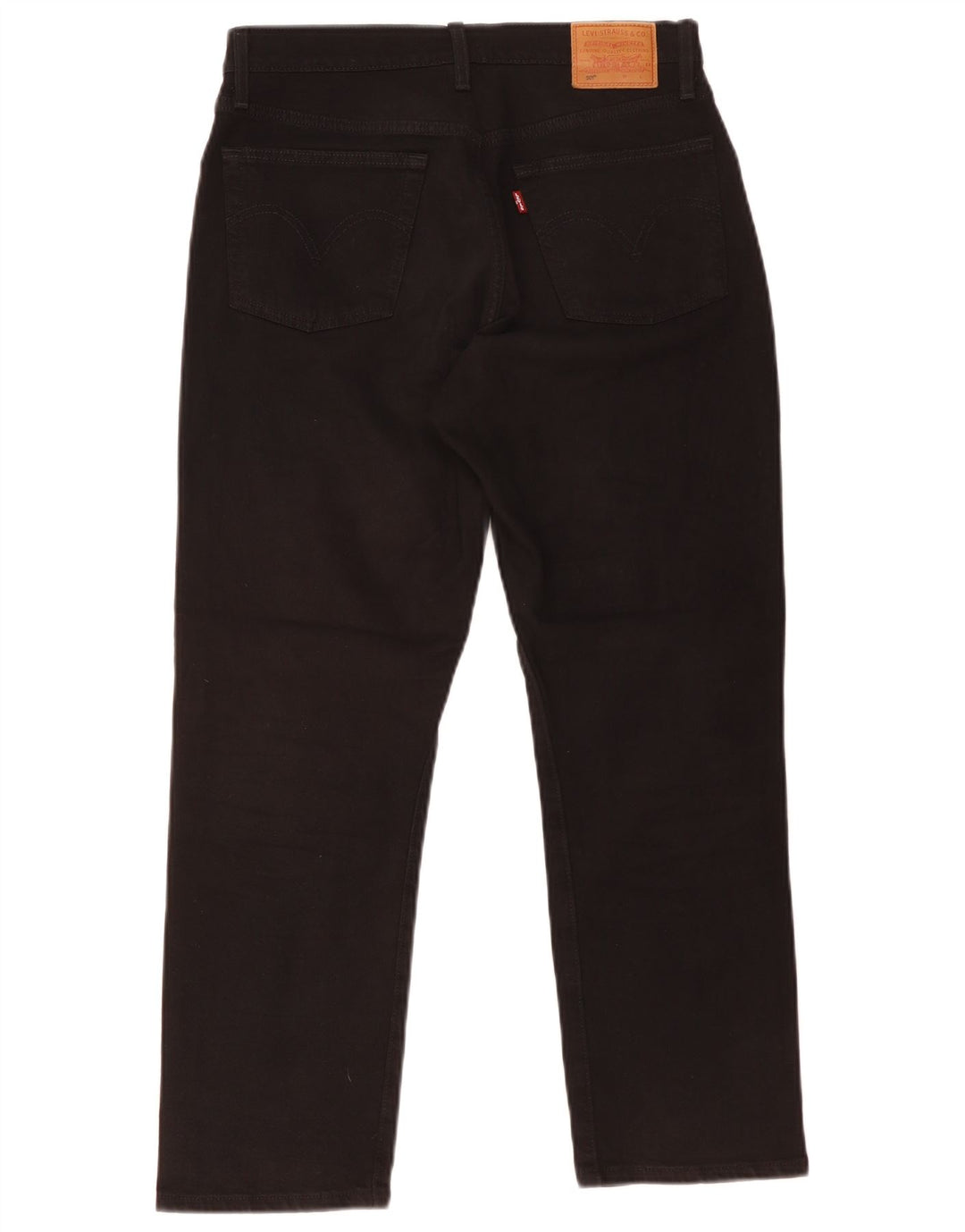 Jeans dritti 501 da donna Levi's W28 L26 cotone nero