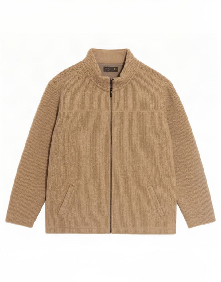 Giacca da ginnastica da uomo Marks & Spencer XL Beige Poliestere