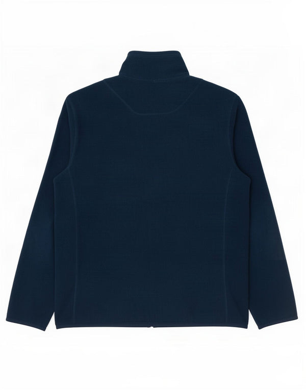 Giacca in pile da uomo Marks & Spencer UK 40 grande poliestere blu navy