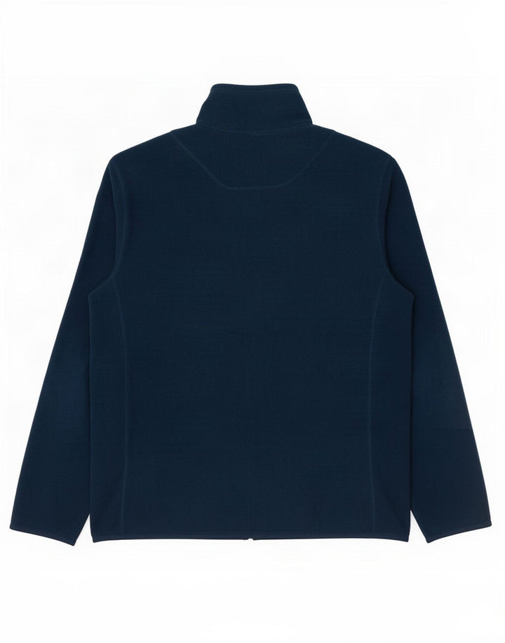 Giacca in pile da uomo Marks & Spencer UK 40 grande poliestere blu navy