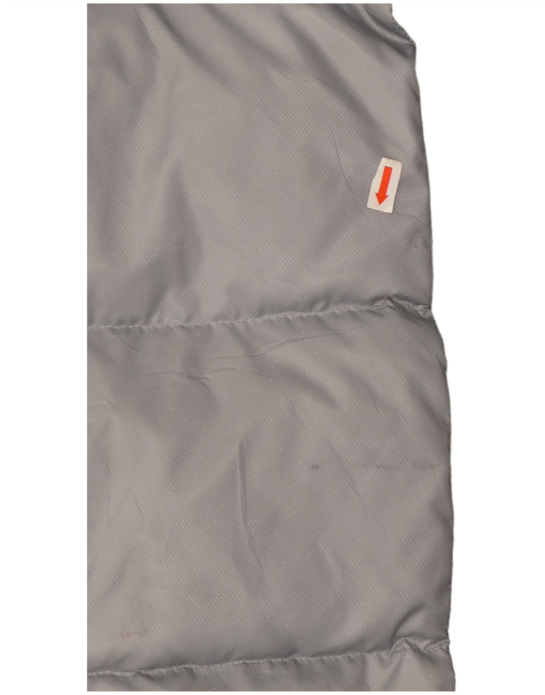 Giacca imbottita da uomo a tre strisce Adidas UK 40 Large Grey Colourblock