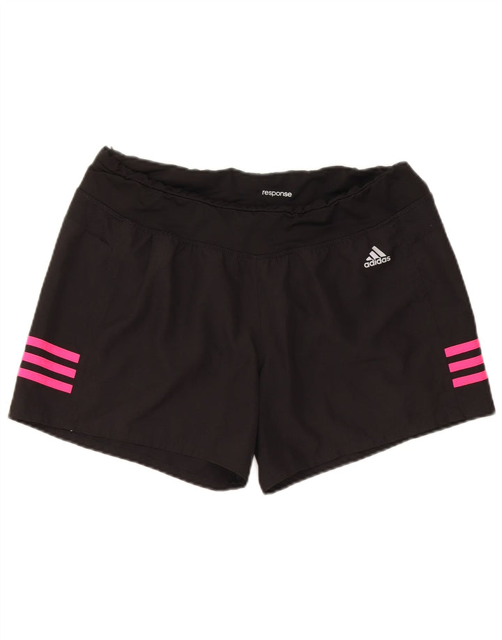 Pantaloncini sportivi ADIDAS da donna UK 14 medio nero poliestere