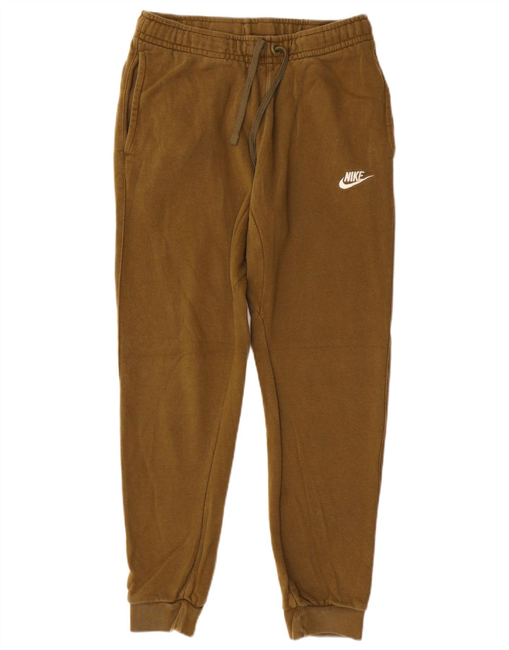 NIKE Pantaloni da tuta da uomo Joggers piccoli in cotone marrone