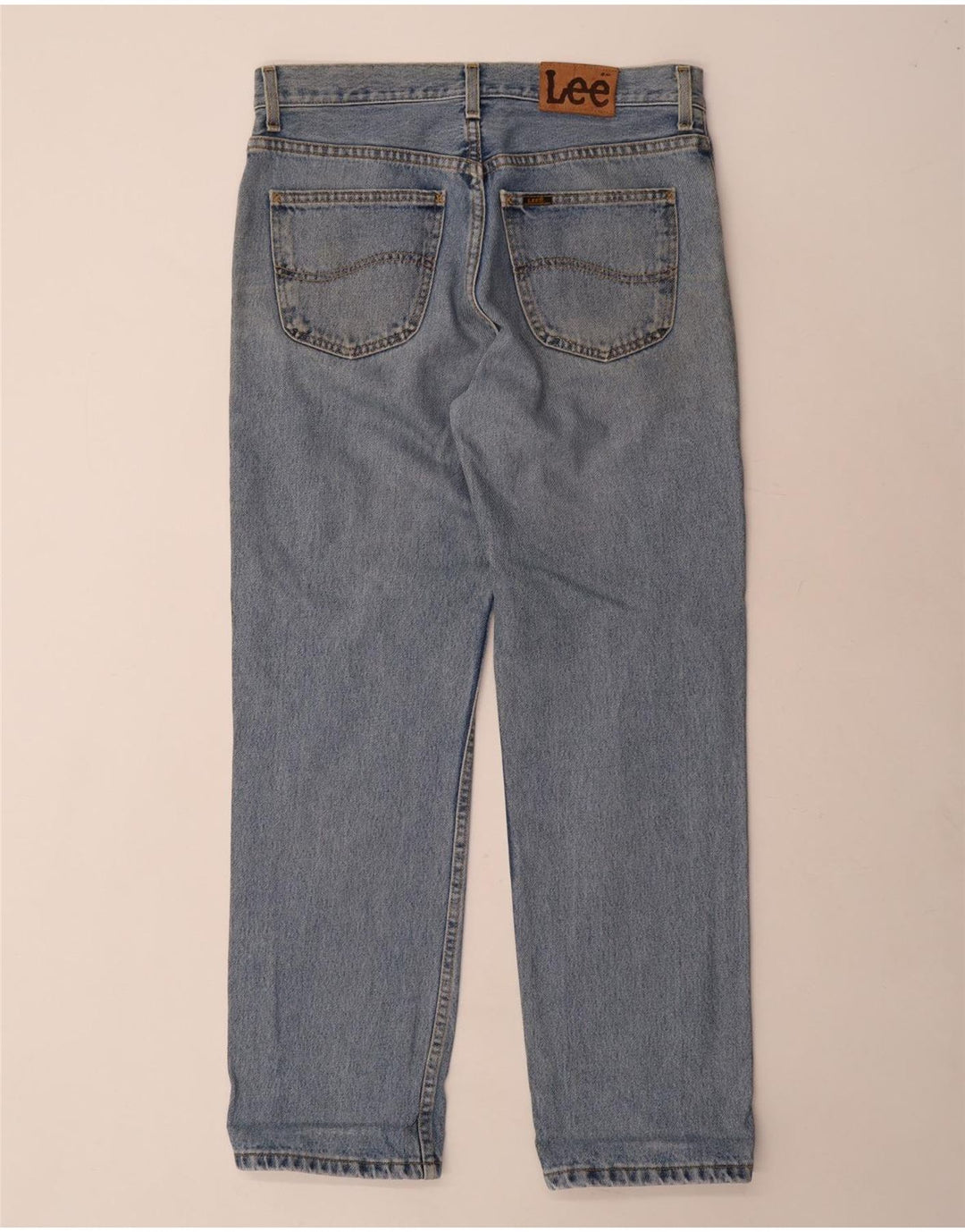 Jeans dritti da uomo LEE Brooklyn W32 L30 in cotone blu