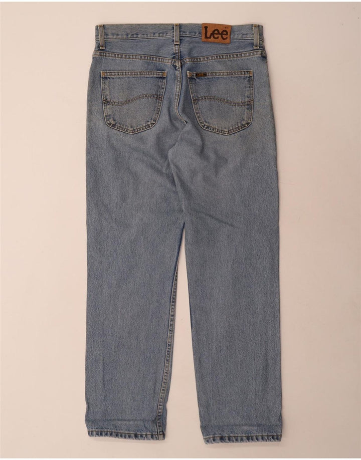 Jeans dritti da uomo LEE Brooklyn W32 L30 in cotone blu