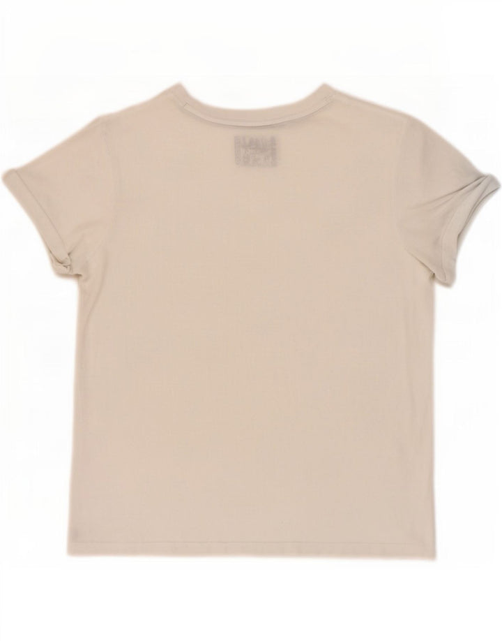 T-shirt da donna Superdry Top UK 14 grande bianca